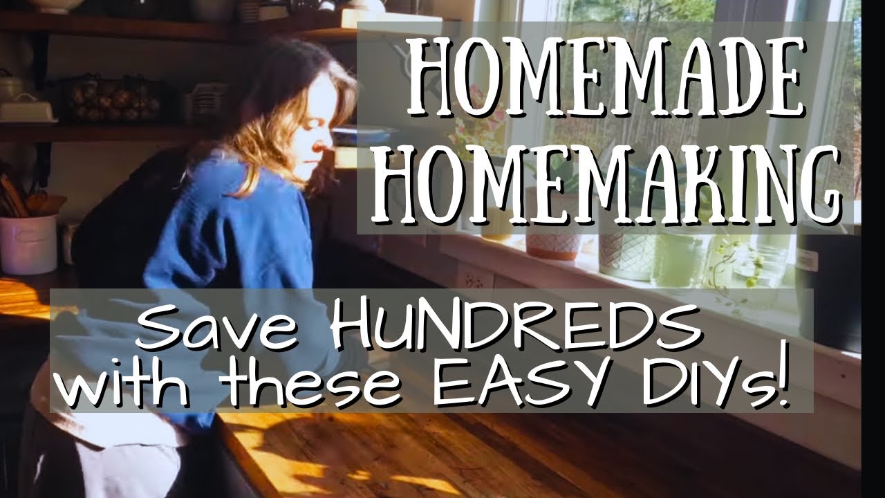 How To Make Your Own Laundry Detergent, ACV, & 8 MORE!🌟Spend LESS & Save HUNDREDS #savemoney #home
