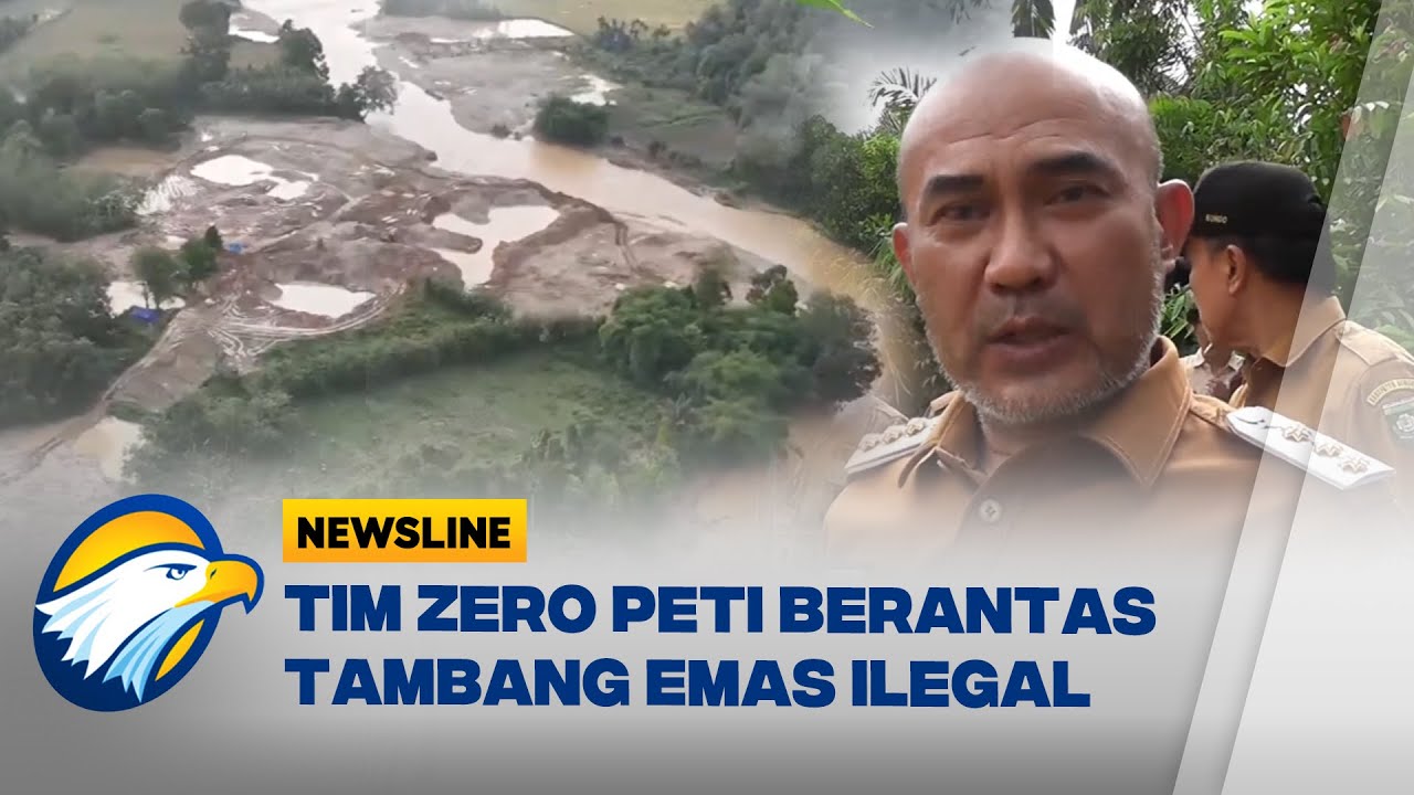 Tim Zero PETI Bungo Berantas Penambang Emas Ilegal di Jambi  [Newsline Berkas]