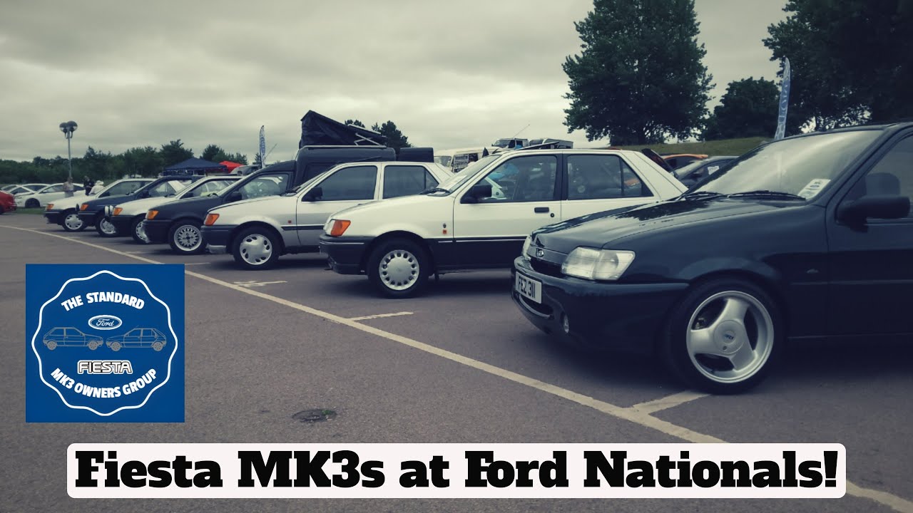 Ford Fiesta MK3 Group at the Ford Nationals! (Part 1 of 2)