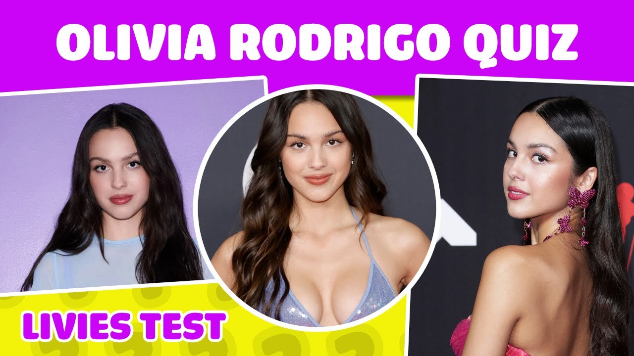 Are you a true fan of Olivia Rodrigo? #livies 🎤 30 Questions FAN TEST