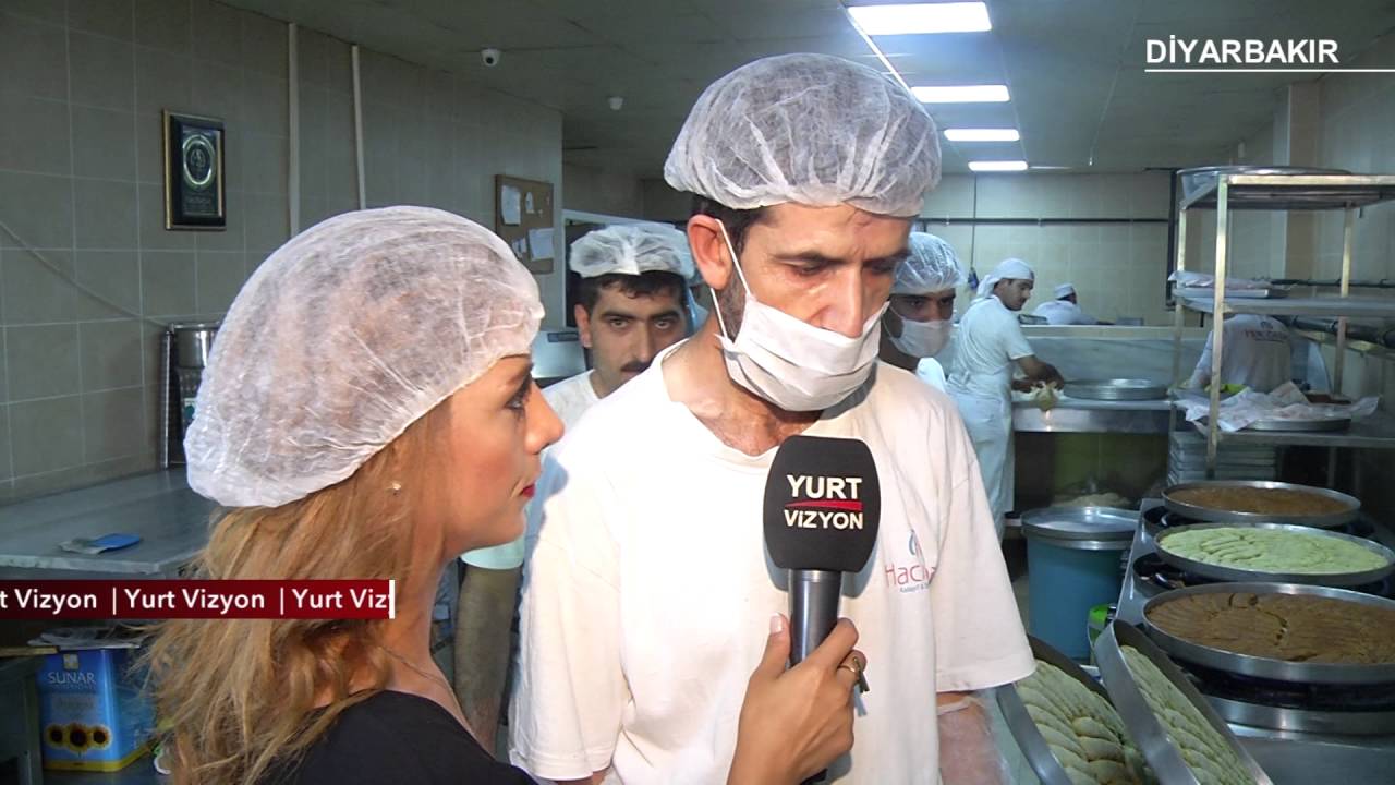 TGRT HABER YURTVİZYON   HACI BABA KADAYIF DİYARBAKIR