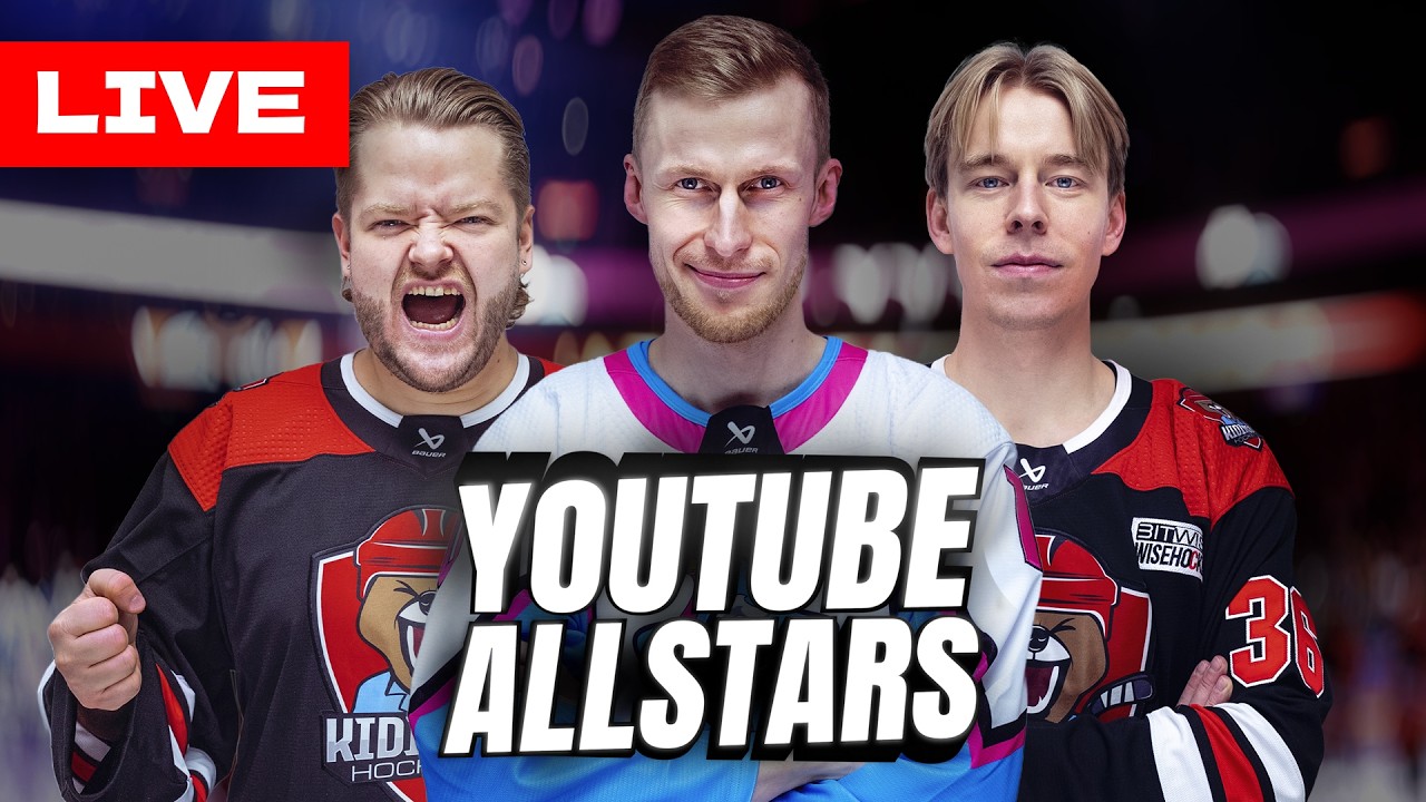YouTube Allstars LIVE (Behind the scenes) - Jääkiekko 2026
