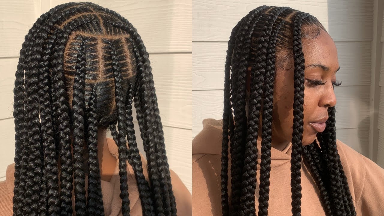 pop smoke layered braids. + detail talk through