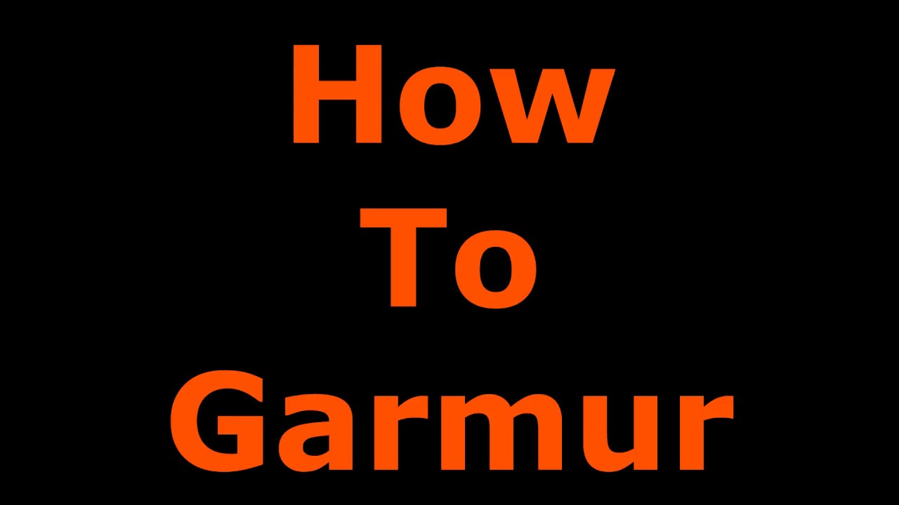 EVE Online : How to Garmur