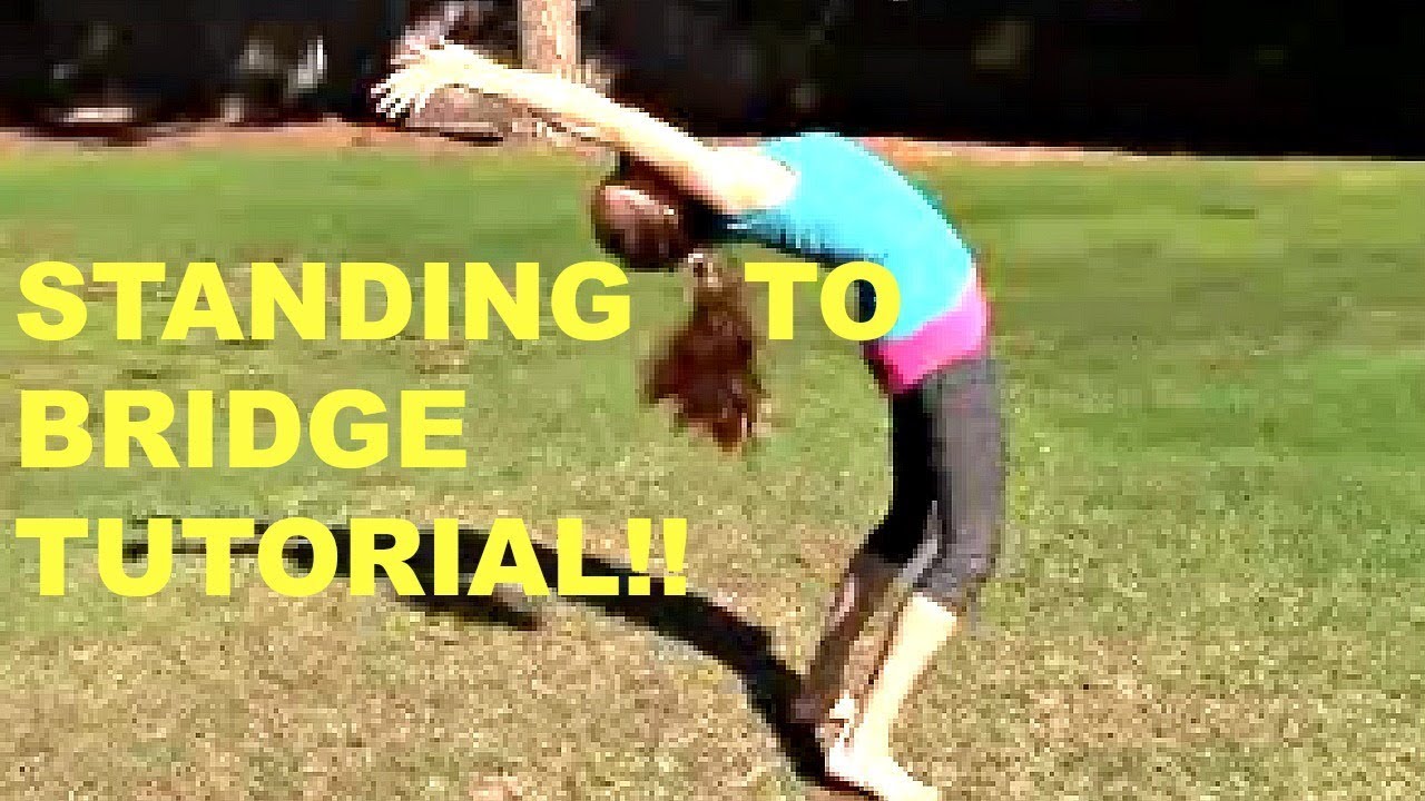 How To Do Gymnastics! Stand To Backbend/Bridge Tutorial With Coach Meggin!!