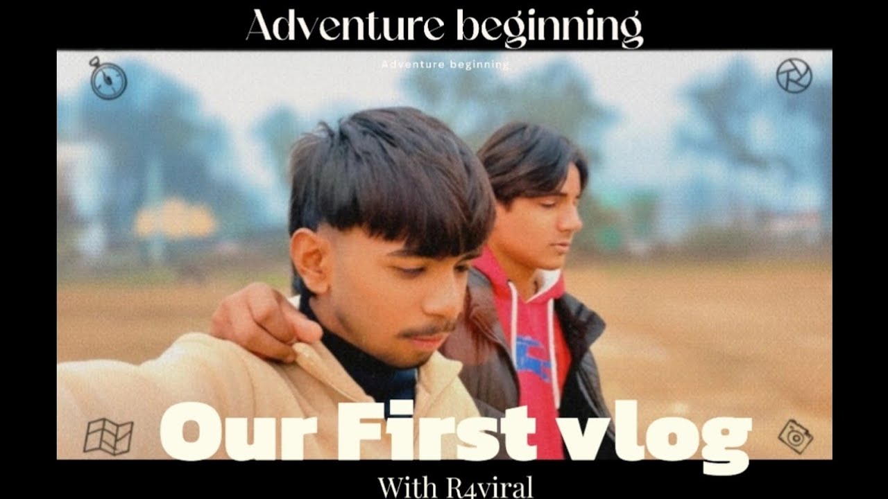Our first vlog with @R4Viral this is the way to adventure of beginning 💯