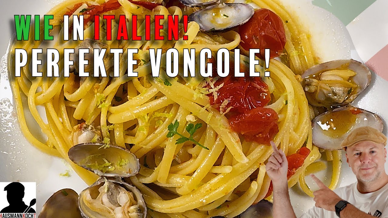 Urlaubsfeeling in 15 Minuten – Linguine alle Vongole wie in Italien! 🇮🇹🍝