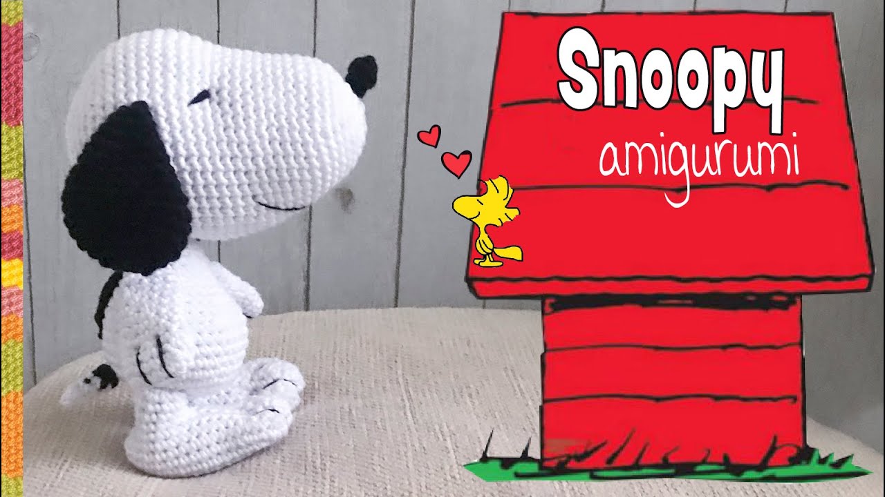 SNOOPY amigurumi (Parte 1) / Tejiendo Perú 🐾