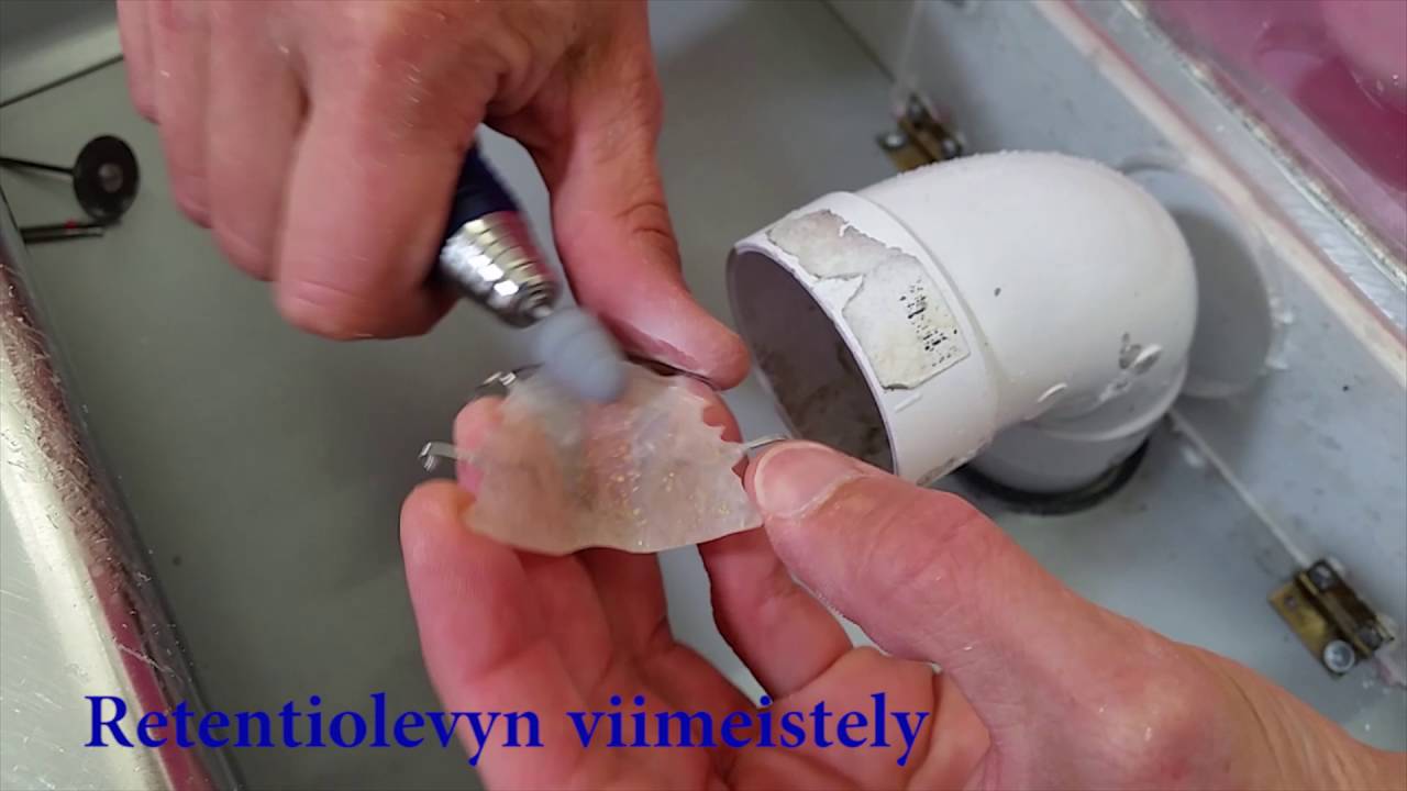 Retentiolevyn valmistus