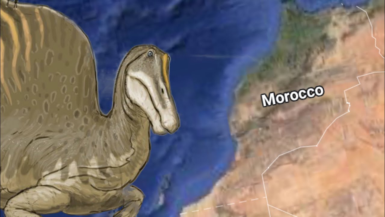 Prehistoric creatures all around the world ( episode 12 ) Dinosaurs of Morocco