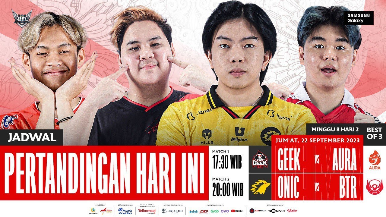 🔴 LIVE | MPL ID S12 | Regular Season Hari 2 Minggu 8 | Bahasa Indonesia