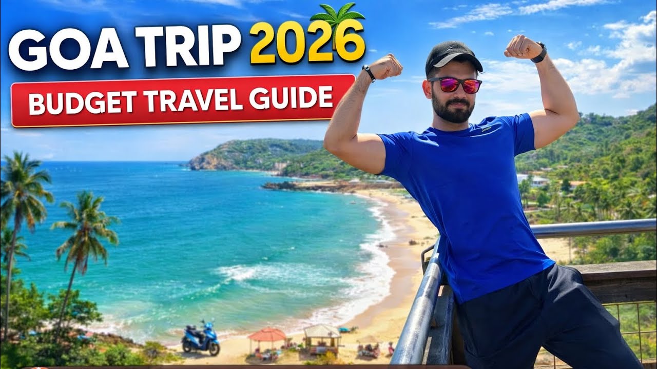 Goa Trip 2026 🌴 | Budget Travel Guide | Beaches, Cafes & Hidden Gems 💎 