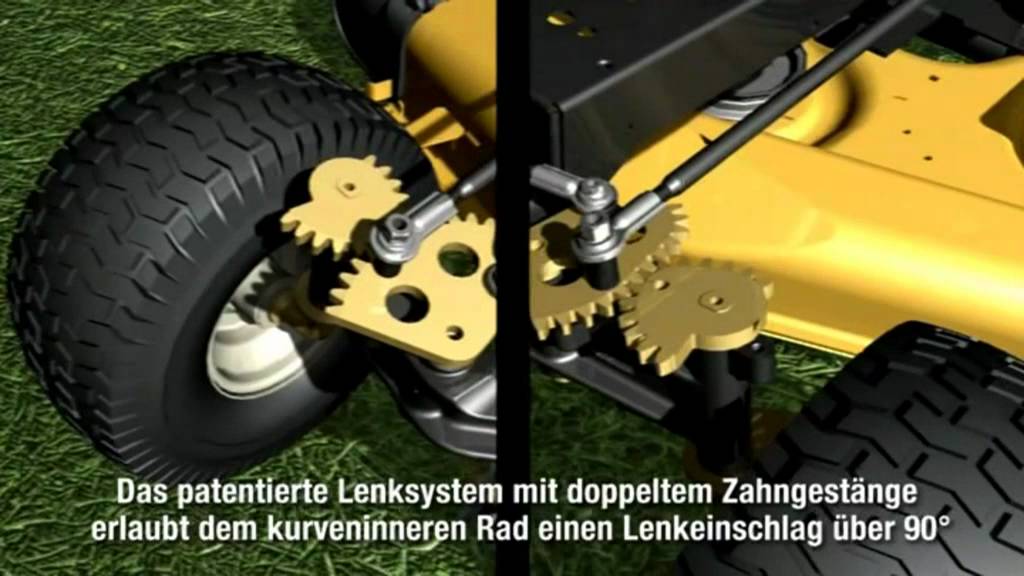 Cub Cadet Rasentraktor Allrounder NULL-Wendekreismäher