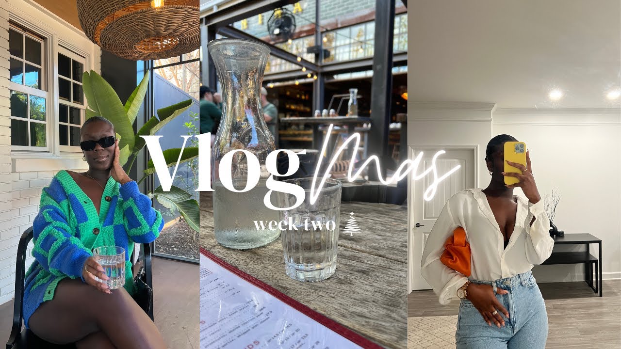 🎄VLOGMAS | XMAS HOME DECOR SHOPPING + OOTN + GOODBYE BRUNCH + MORE!!