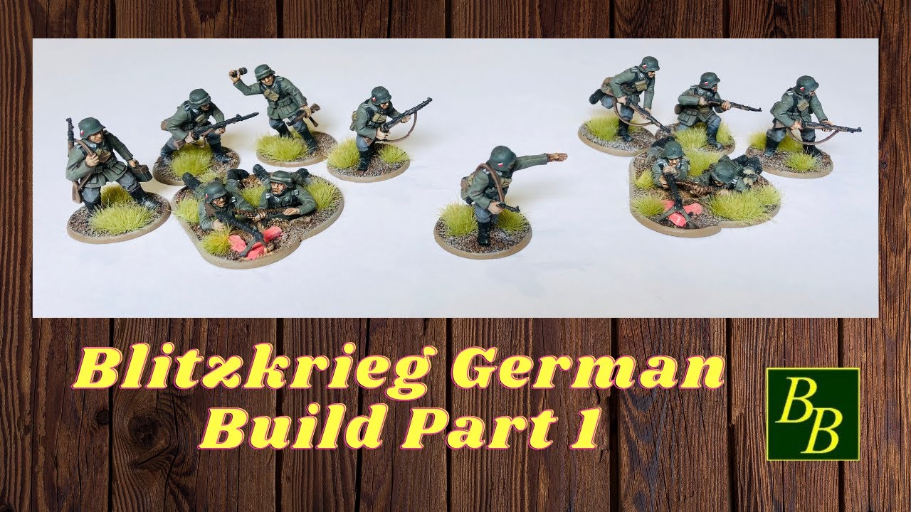 28mm Blitzkrieg German Build Part 1