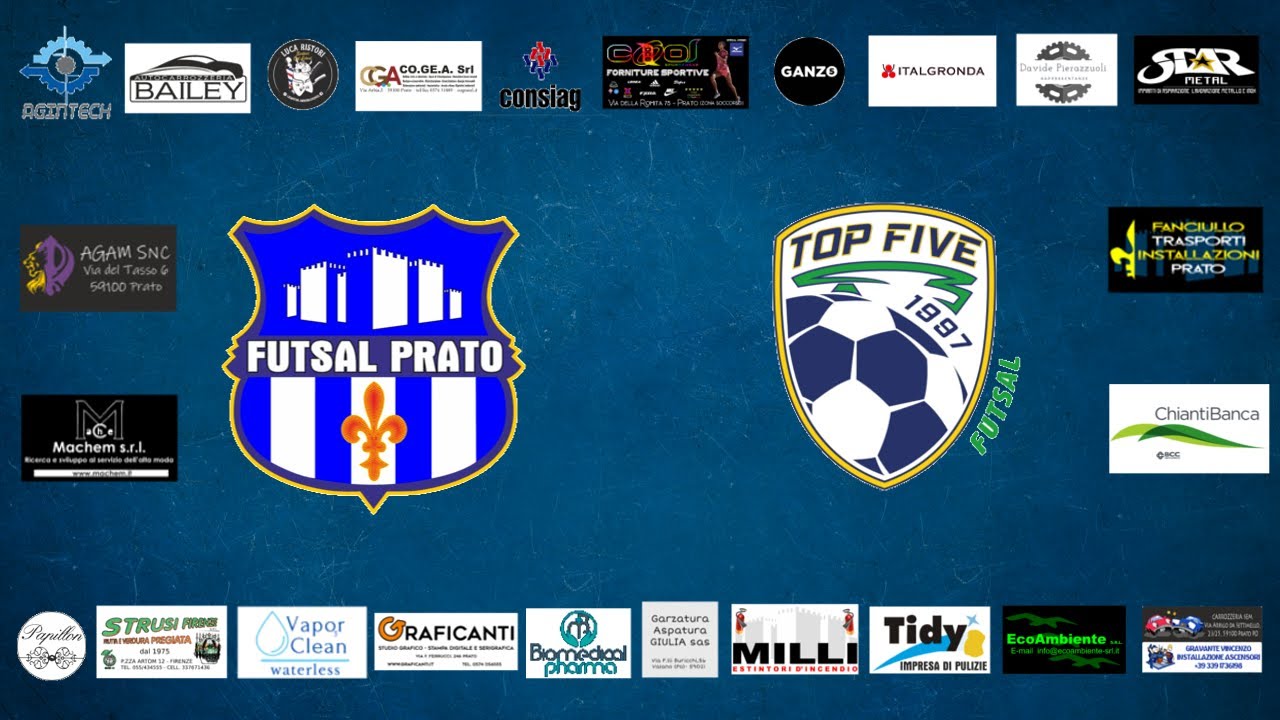 FUTSAL PRATO vs TOP FIVE FUTSAL (HIGHLIGHTS)
