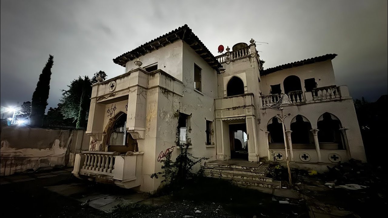 casa de actriz abandonada