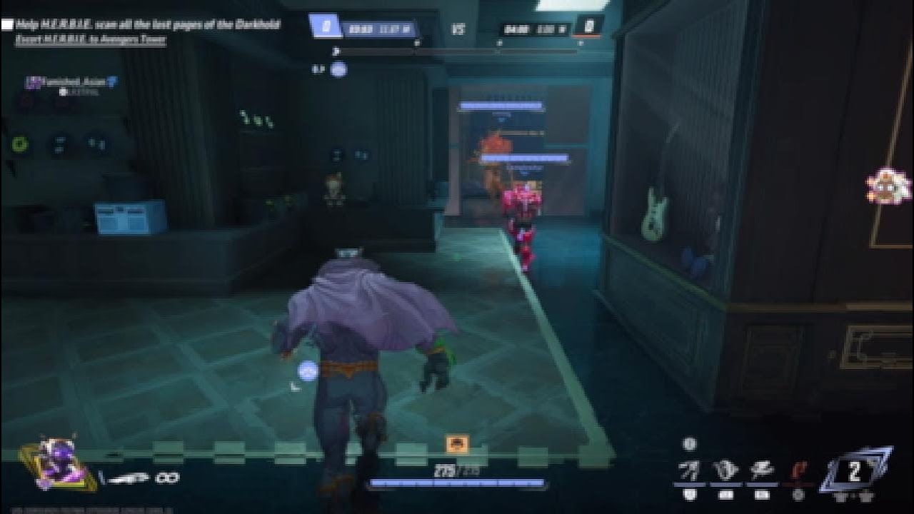 hitting celstial with NLBEYT (Marvel Rivals)