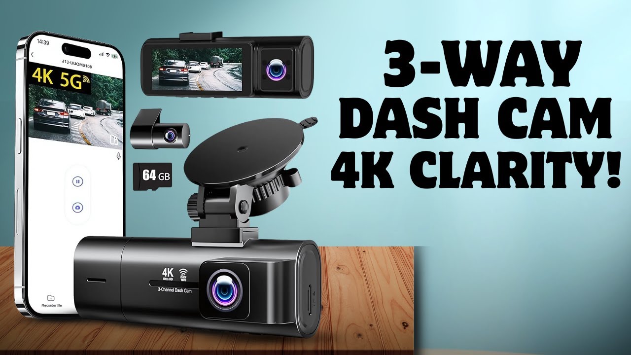 Triple Dash Cam Unboxing & 4K Review! TOOXYZ J13 Front + Rear + Cabin Camera Test