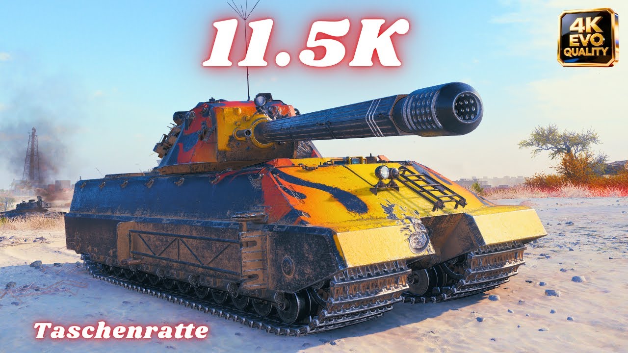 Taschenratte  11.5K Damage 5 Kills World of Tanks #wot