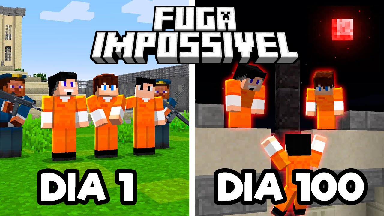 Passei 100 DIAS pra FUGIR da PRISÃO mais SEGURA do MUNDO - O FILME