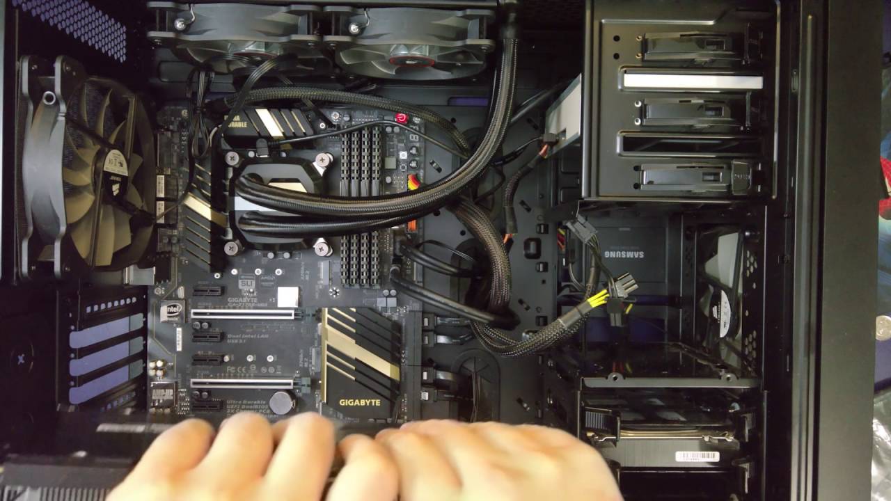 Installing my Video Card EVGA GTX 1070 F.T.W