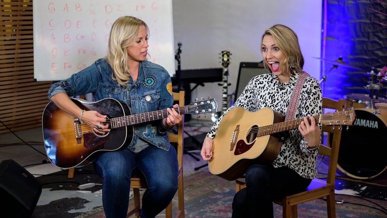 Girl Guitar Founder Mandy Rowden Tries to Teach Taylor Guitar... Buckle Up!