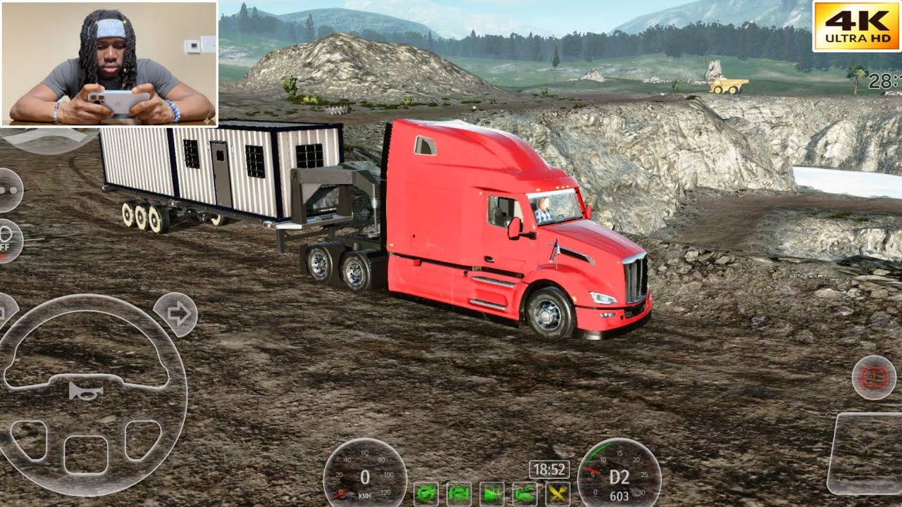 Truck Simulator Drive USA: EVO | Through The Quarry | OPEN WORLD Gameplay