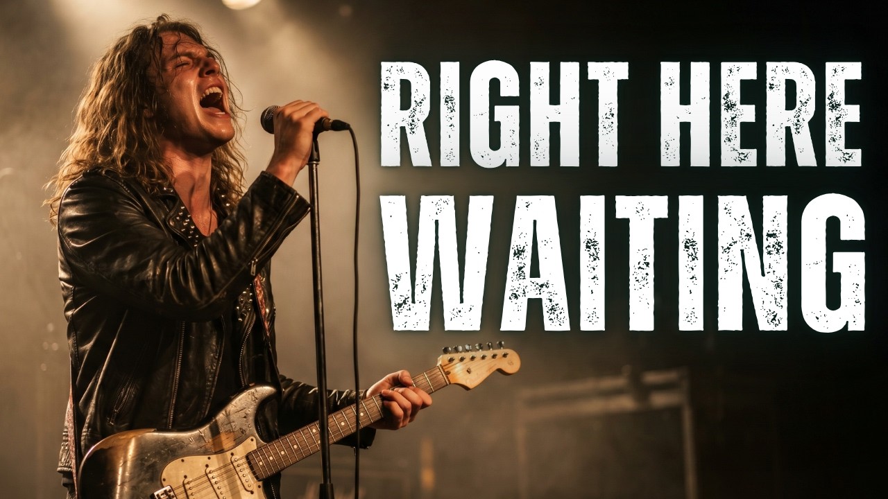 Right Here Waiting 💔 (Emotional Rock Ballad Cover) &ndash; So Heartbreaking