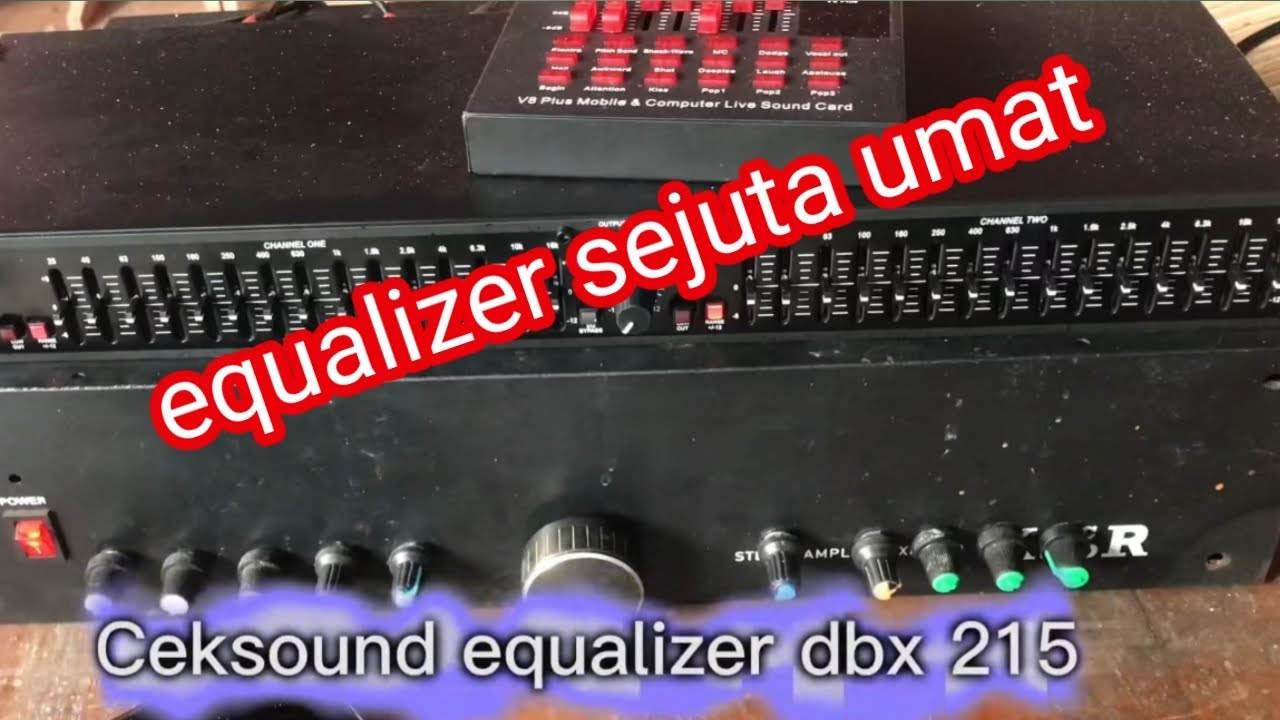Ceksound equalizer dbx 215 subwoofer