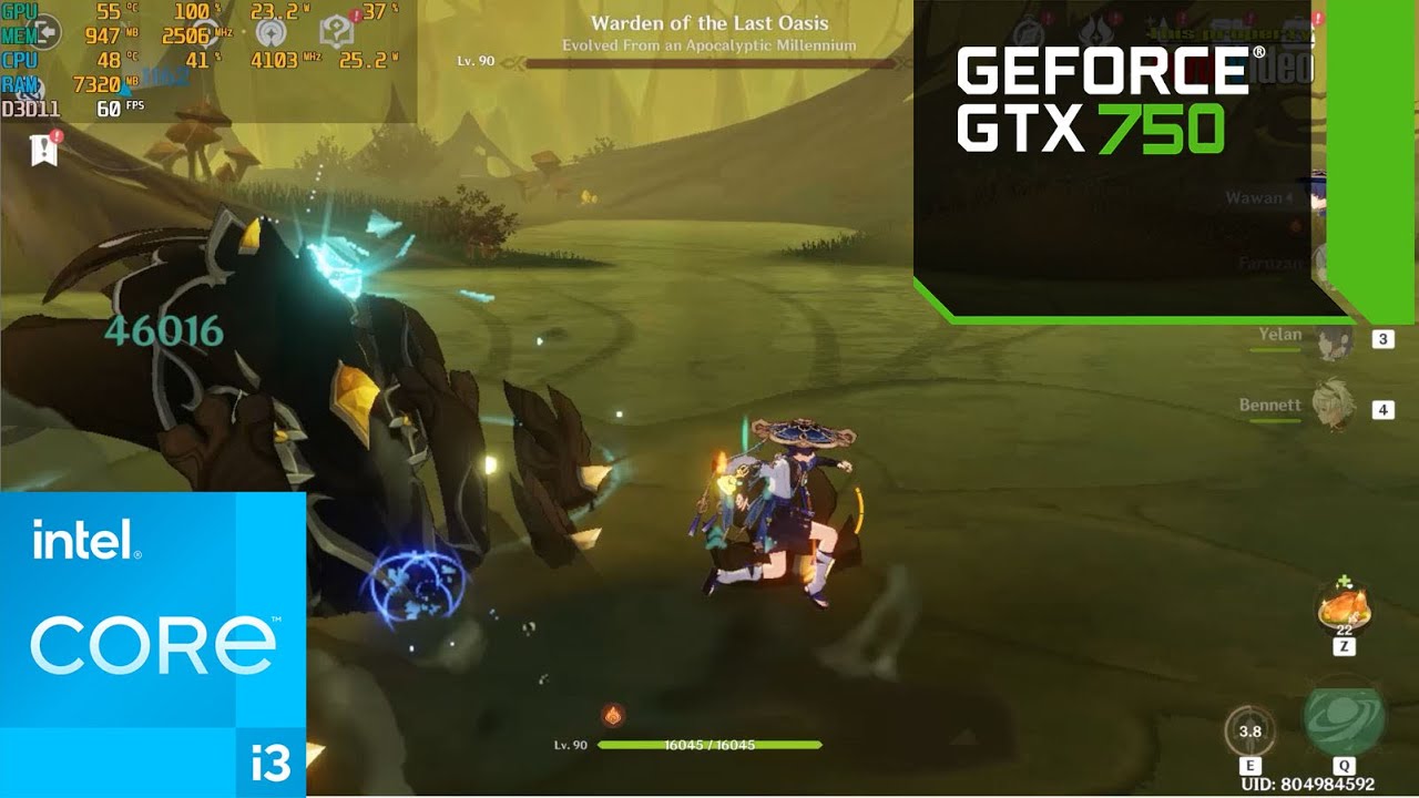 GTX 750 1GB Gaming Test