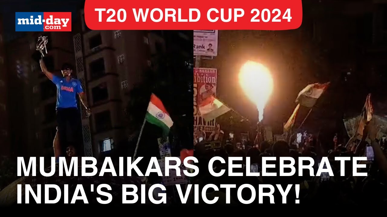T20 WORLD CUP 2024: Fans Go Crazy As India Wins T20 WC, Dance Their Hearts Out On Streets Of Mumbai