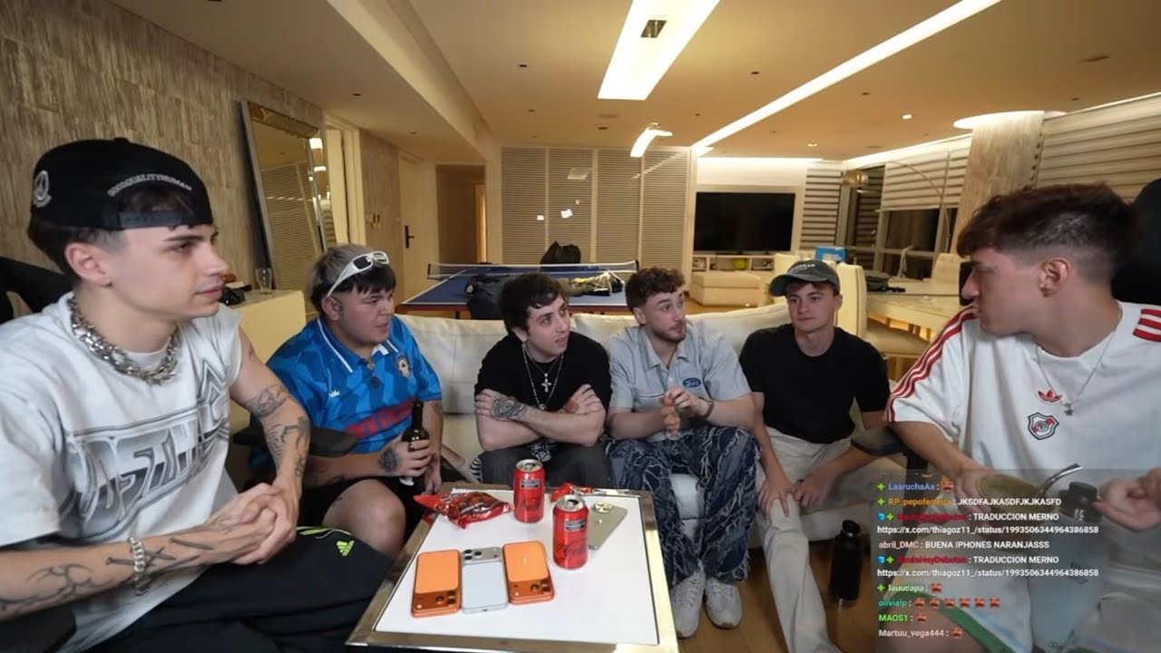 Carre en el stream de Mernuel