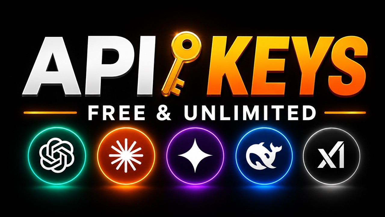 🔥 Get FREE & UNLIMITED AI API Keys! GPT, Claude, Gemini & More (2026)