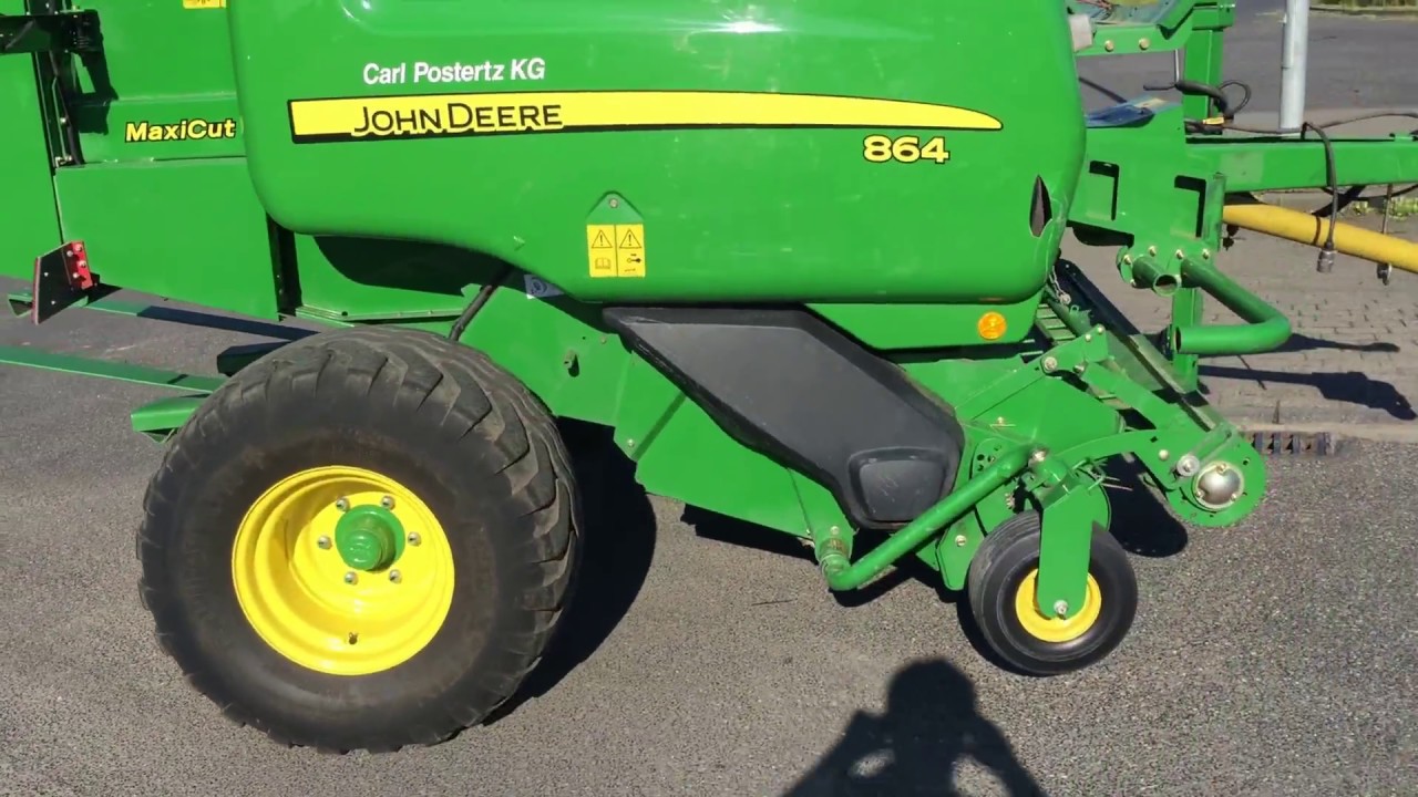 VERKAUFT / SOLD ! Presse John Deere 864 MaxiCut, Germany