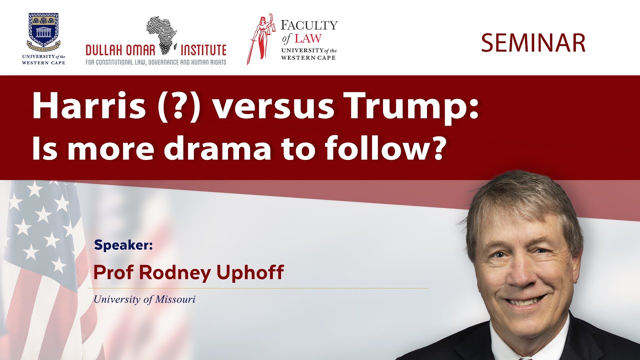 Seminar: Harris (?) versus Trump: Is more drama to follow?