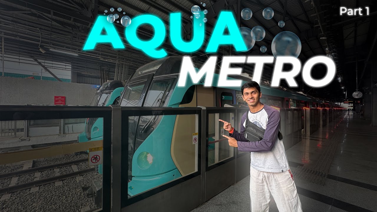 Mumbai’s NEW Metro Line 🚇 Aarey to BKC – A Total GAMECHANGER! (Vlog Pt. 1)