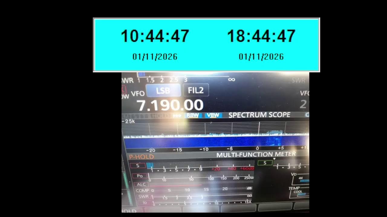 40 Meters Ham Radio Amateur Radio DM14 Southern California