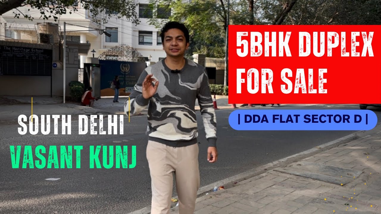 5 BHK Flats For Sale In Vasant Kunj | Gated Society in | Sector D Vasant Kunj South Delhi | For Sale