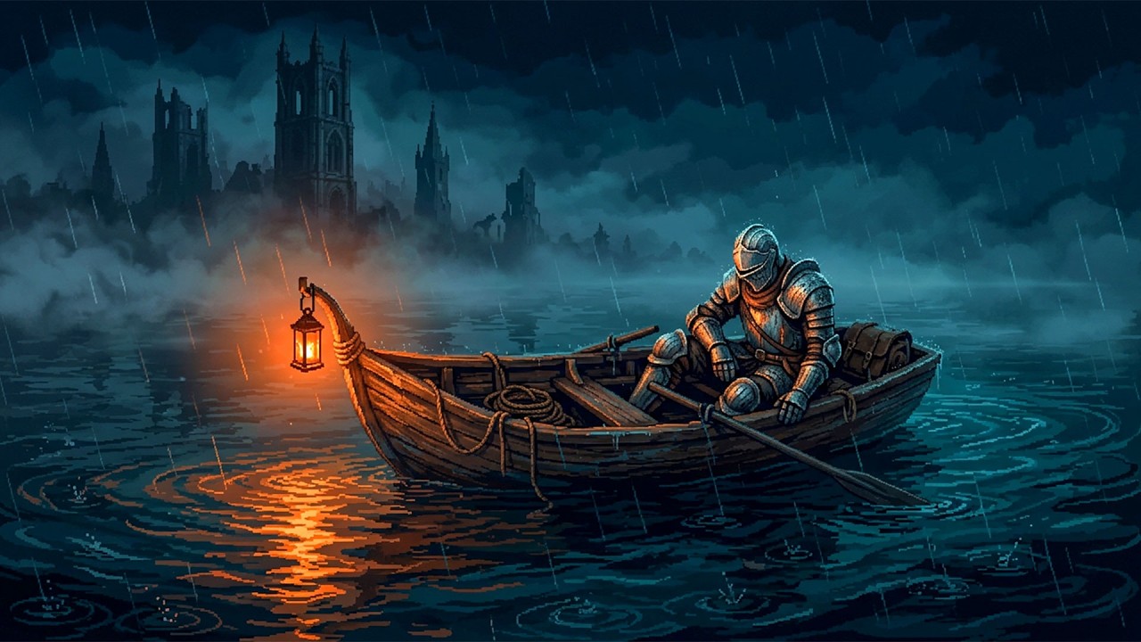 The waters are quiet tonight, traveler… Just drift
