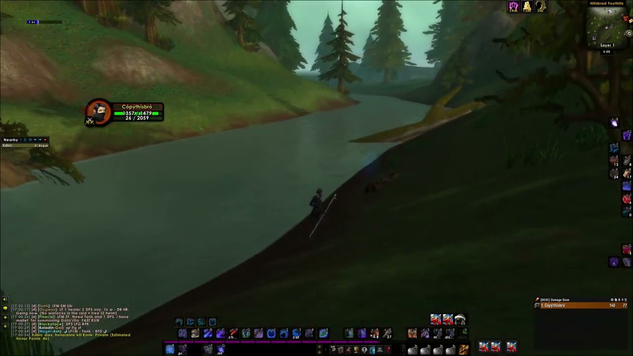 This is why i love Hillsbrad Foothills on a PvP Server