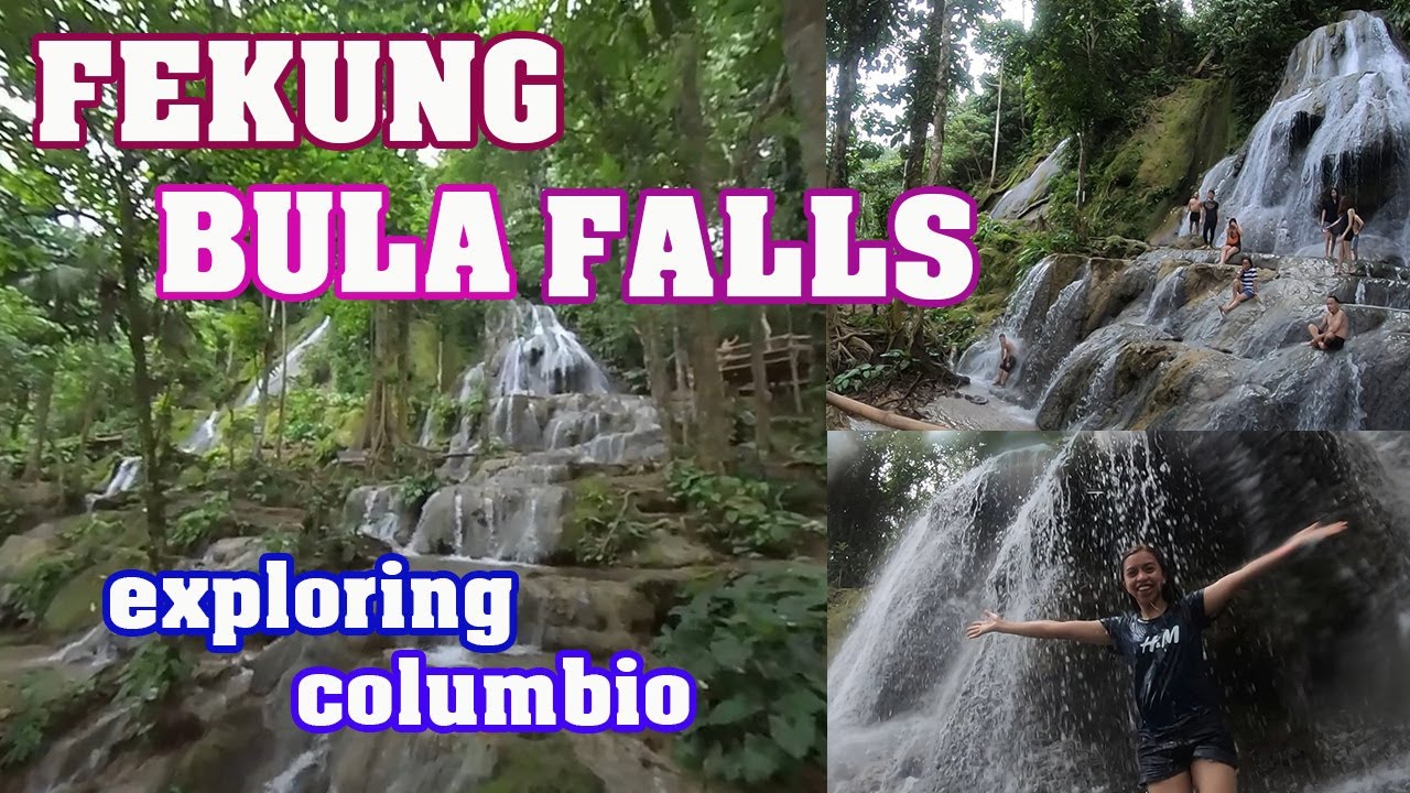 Exploring Fekung Bula Falls in Columbio, Sultan Kudarat