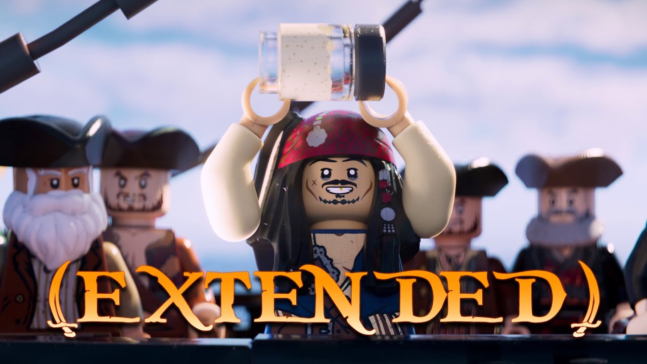 LEGO Пираты Карибского моря - Сцена с банкой грязи (РАСШИРЕННАЯ ВЕРСИЯ)