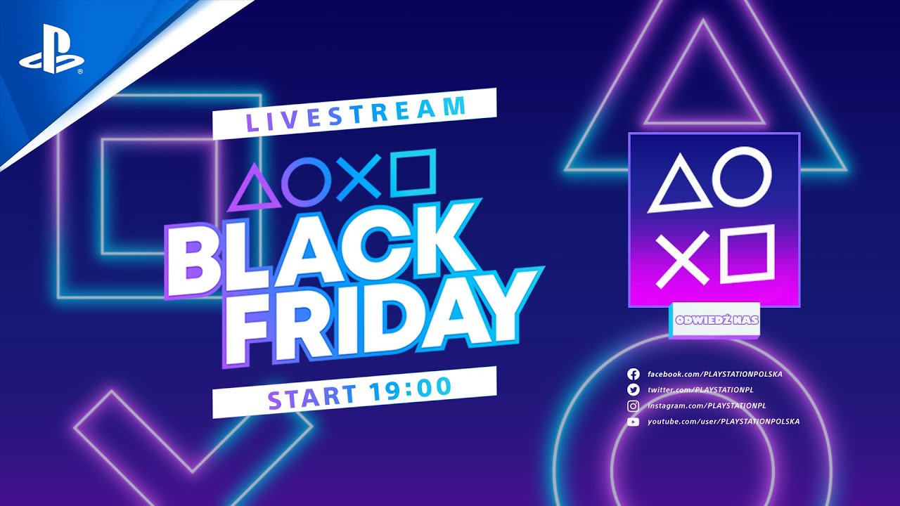 PlayStation Polska - stream z gier z oferty Black Friday