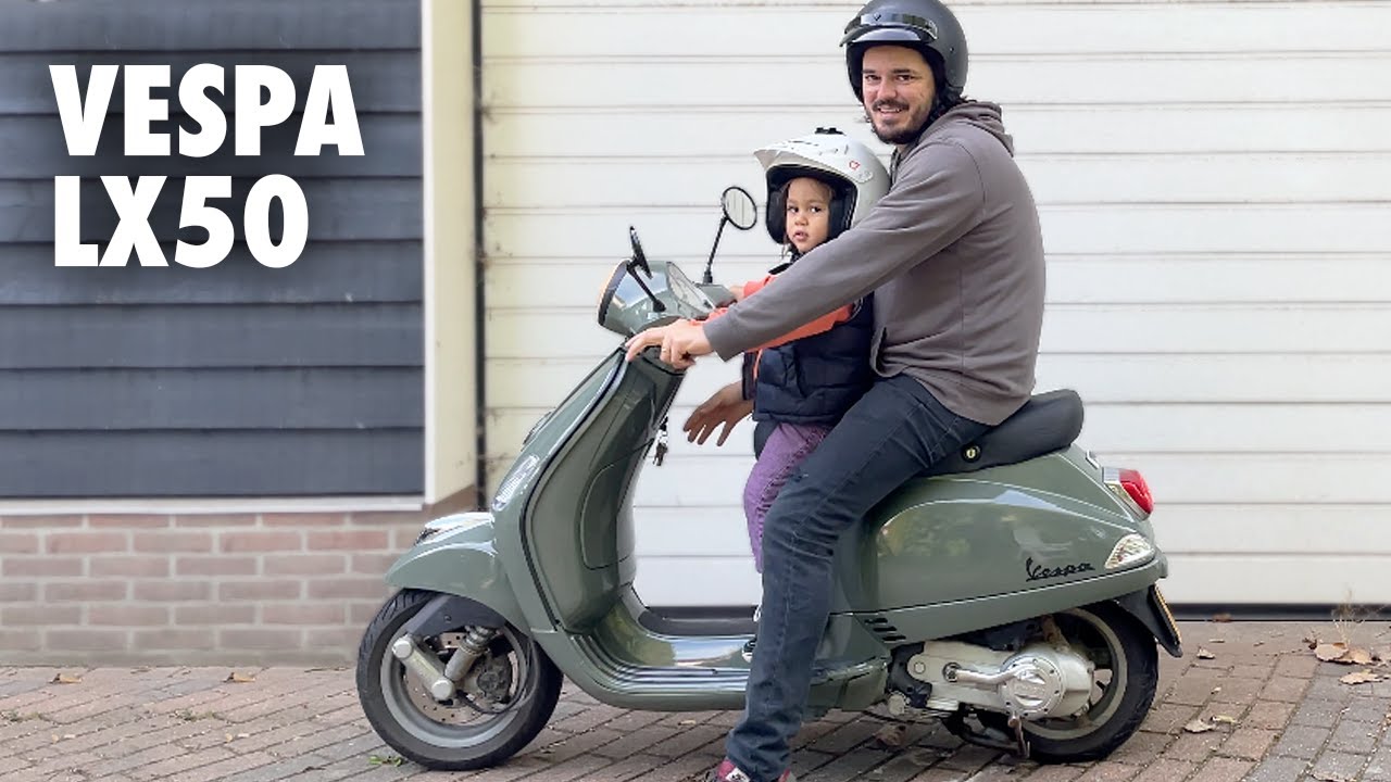 Vespa LX50 Прогулка и поездка