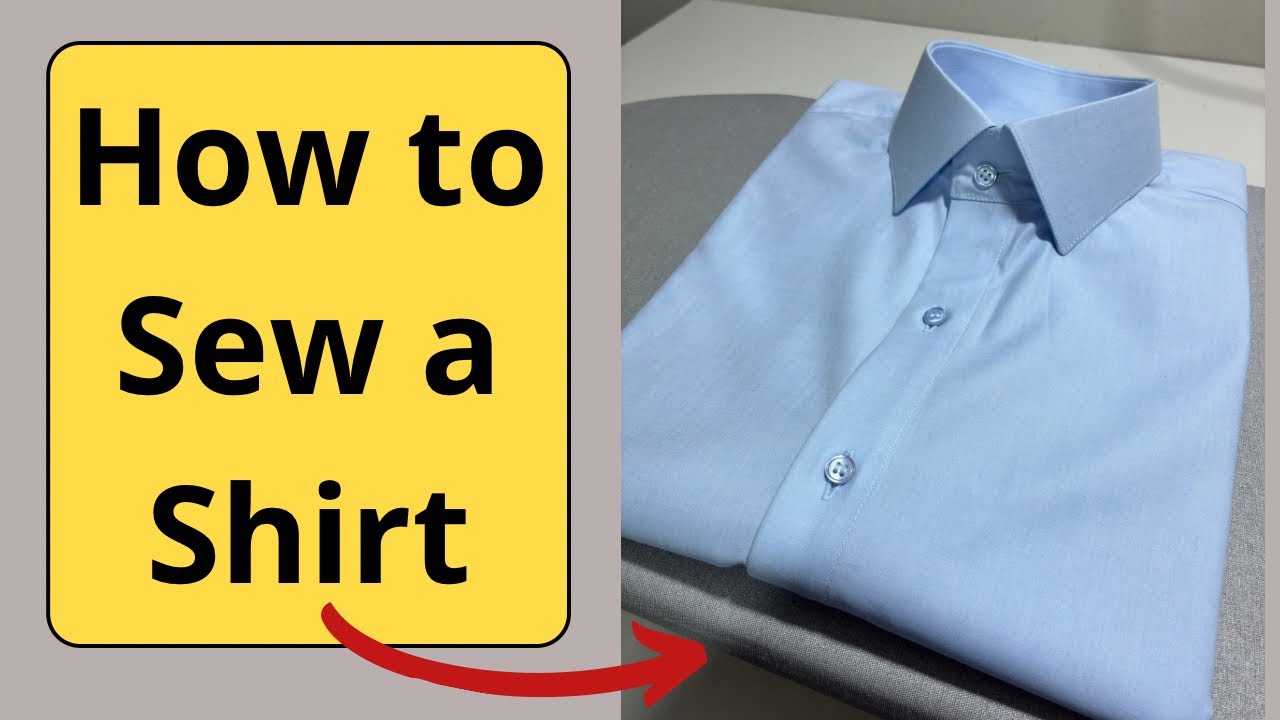 POV: How To Sew a Shirt- Easy Guide 