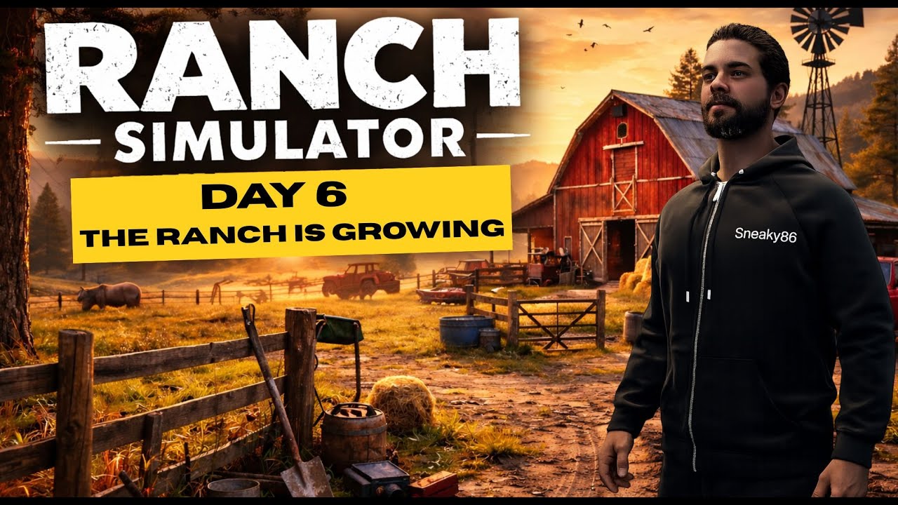 Building My Dream Ranch! Day 5 | Ranch Simulator Gameplay #ranchsimulator #tamil #sneaky86
