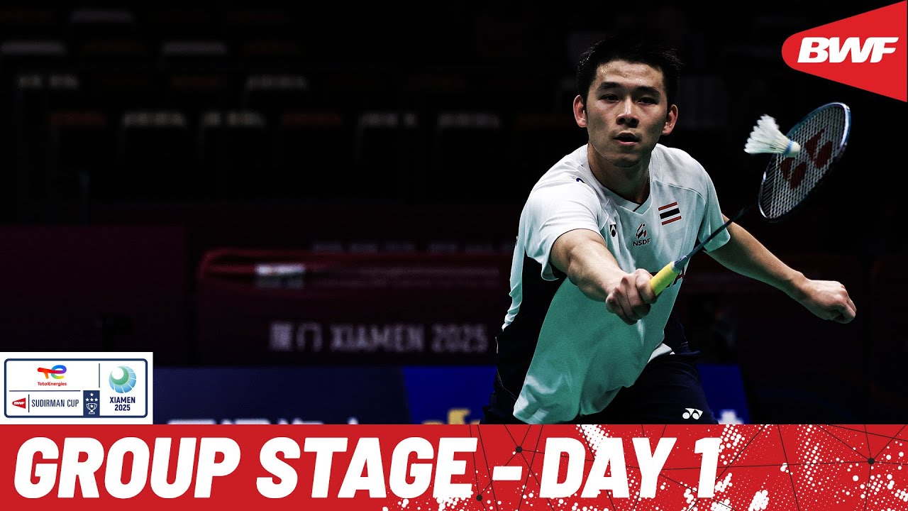 TotalEnergies BWF Sudirman Cup Finals 2025 | Thailand vs. Hong Kong China | Group A