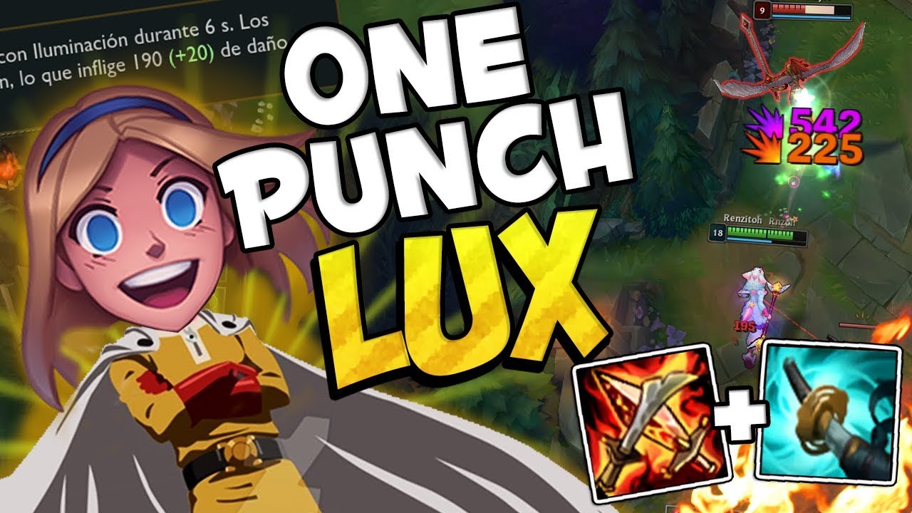 ONE PUNCH LUX! LA BUILD DEFINITIVA DE LUX A BASICOS