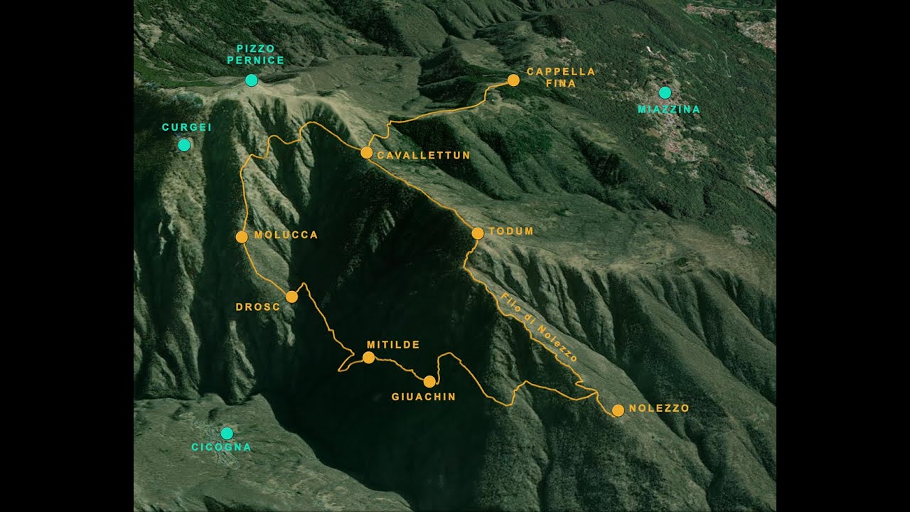 PARCO NAZIONALE VALGRANDE   A NORD DEL TODUM e del PERNICE